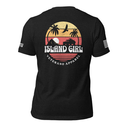 Island Girl Veteran T-Shirt