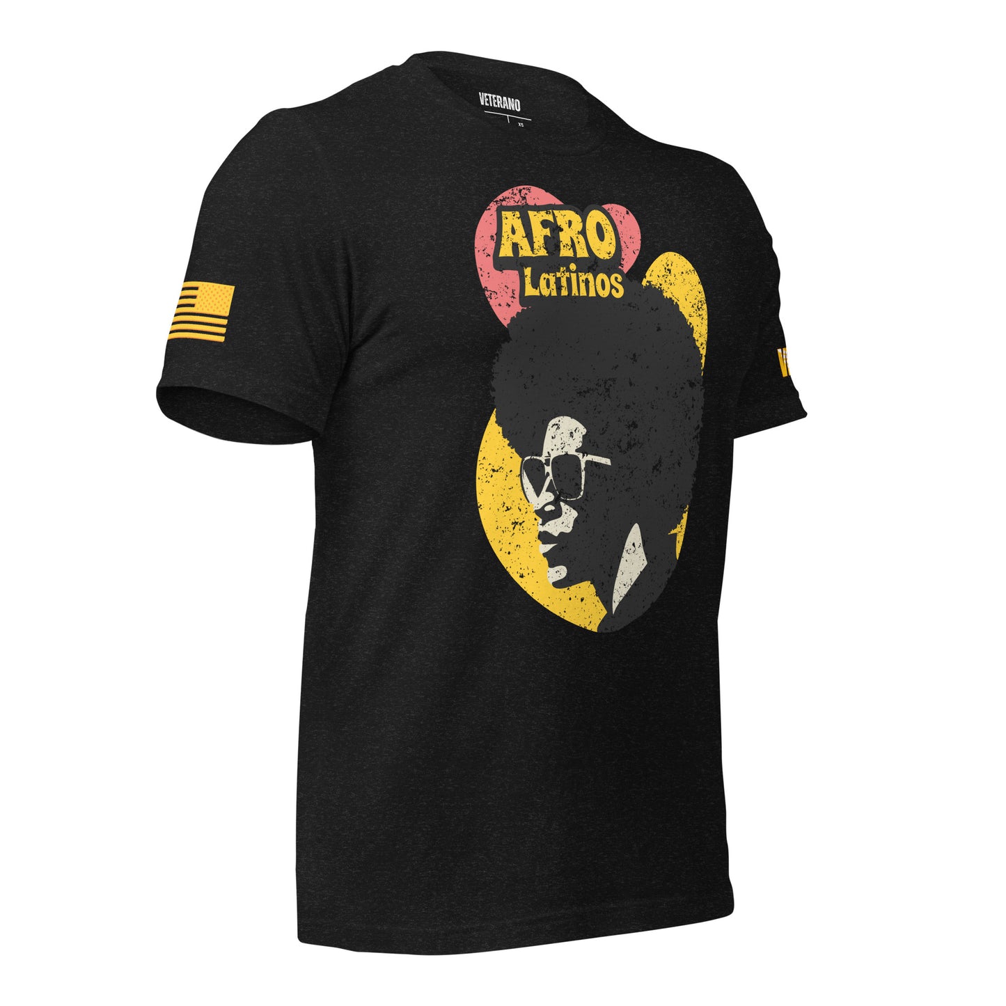 Afro Latino Retro Veterano T-Shirt